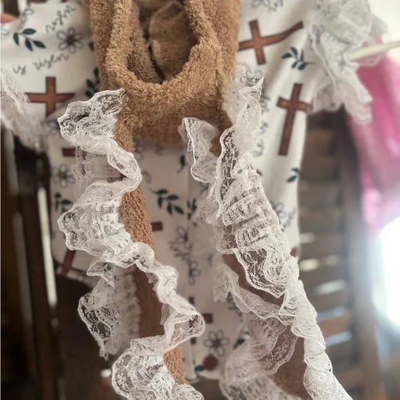 Easter he is risen w/ bunny ears onesie - Picture 5 of 6